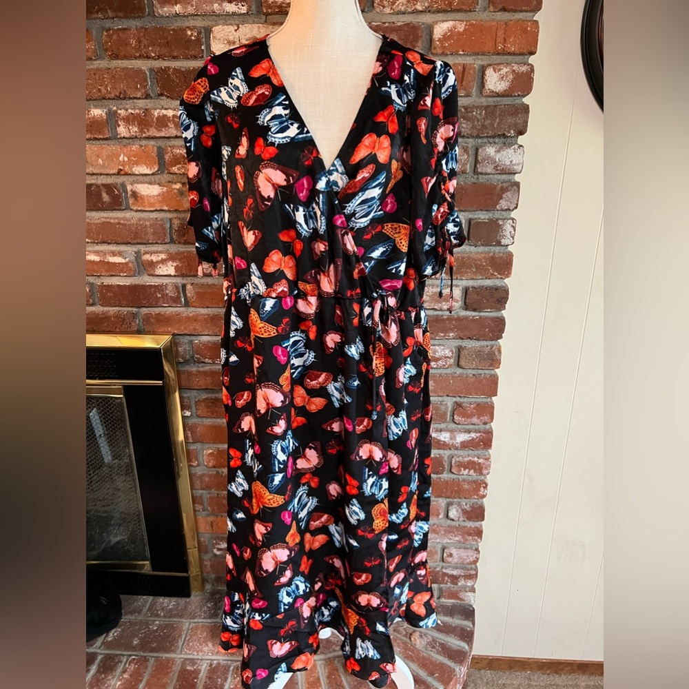 NWT Butterfly Torrid Dress